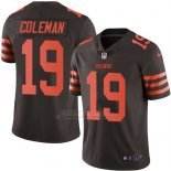 Camiseta Cleveland Browns Coleman Negro Nike Legend NFL Hombre